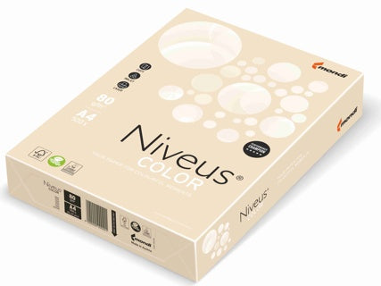 NIVEUS Color pastell Kopierpapier DIN A4 160 g/m² 250 Blatt creme