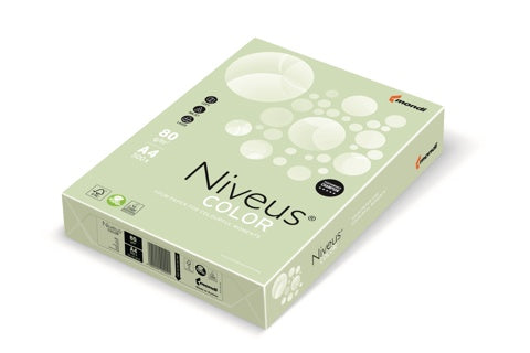 NIVEUS Color Kopierpapier DIN A3 80 g/m² 500 Blatt pastellgrün