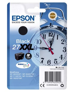 EPSON Tintenpatrone Nr. 27XXL black