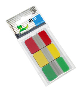 INFO NOTES Indexstreifen 2.5 x 3.8 cm 3 Stück à 25 Blatt mehrere Farben