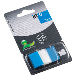 INFO NOTES Indexstreifen 2.5 x 4.3 cm 50 Blatt blau