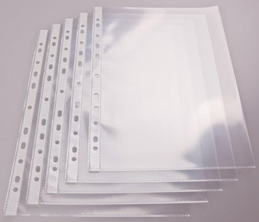 Klarsichthülle A4 glatt 55 µm 100 Stück transparent