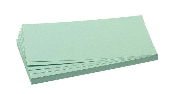 FRANKEN Moderationskarten 20.5 x 9.5 cm grün