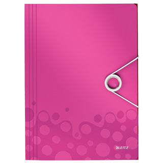LEITZ Eckspannermappe WOW 4599 pink metallic