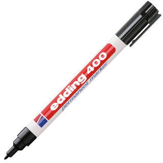 EDDING Permanentmarker 400 mit Rundspitze 1 mm im Blister schwarz