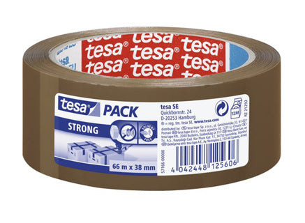 TESA Verpackungsband 57166 66 m x 38 mm braun