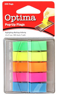 OPTIMA Index Notes 5 x 40 Blatt mehrere Farben