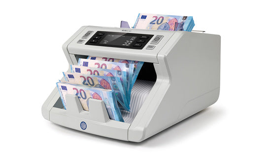 SAFESCAN Banknotenzähler 2250 mit 3-facher Falschgelderkennung grau