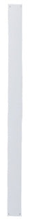 ALCO Wandleiste 691A10 inkl. 4x Magnete selbstklebend 100 x 5 cm weiß