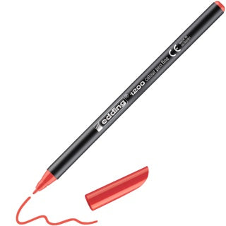 EDDING Faserschreiber 1200 1 mm rot