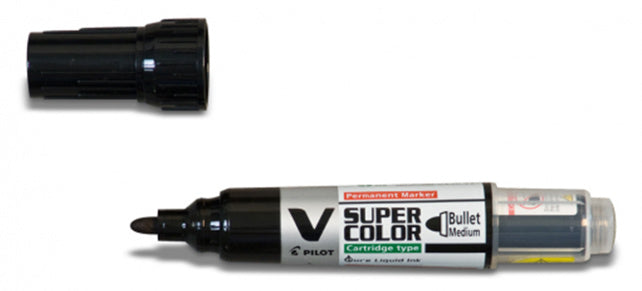 PILOT Permanentmarker 4034 V-Super Color schwarz