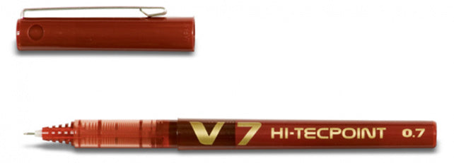 PILOT Tintenroller 2228 Hi-Tecpoint V7 0.4 mm rot