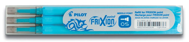 PILOT Minen Frixion 3 Stück hellblau