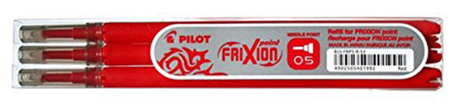PILOT Minen Frixion 0.3 mm 3 Stück rot