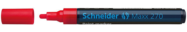 SCHNEIDER Lackmarker Maxx 270 Rundspitze 1-3 mm rot