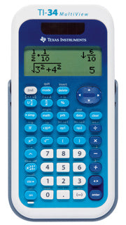 TEXAS INSTRUMENTS Schulrechner 34 MultiView