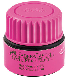 FABER-CASTELL Nachfüllung 1549 für Textmarker 30 ml rosa