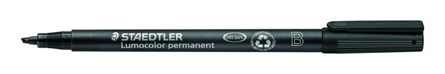 STAEDTLER OHP-Stift Lumocolor® permanent 1-2.5 mm schwarz