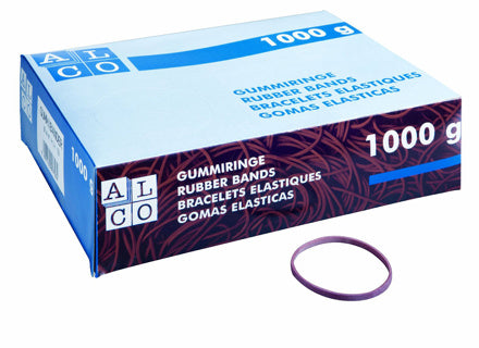 ALCO Gummiringe 747 1 kg Ø 100 mm rot