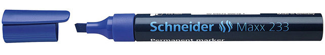 SCHNEIDER Permanentmarker Maxx 233 Keilspitze 1-5 mm blau