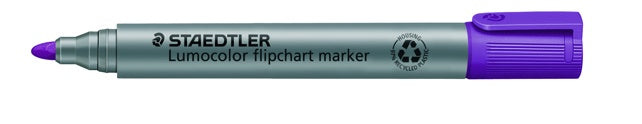 STAEDTLER Flipchartmarker Lumocolor® 356 mit Rundspitze 2 mm violett