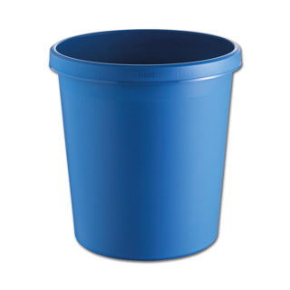 HELIT Papierkorb 18 Liter blau