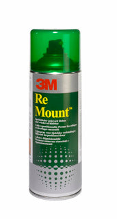 3M™ Sprühkleber ReMount™ non-permanent 400 ml transparent