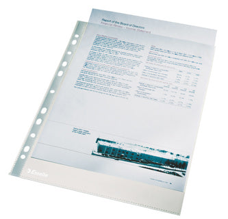 ESSELTE Klarsichthülle A4 100 Stück transparent
