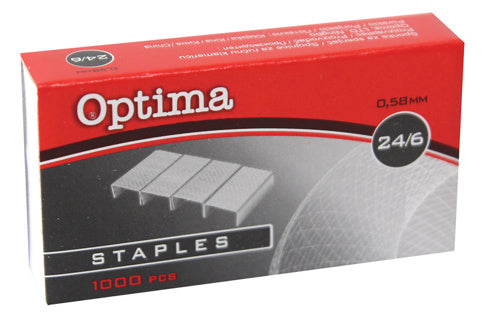 OPTIMA Heftklammern 24/6 1.000 Stück