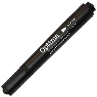 OPTIMA Marker 205 1-3 mm RS permanent schwarz
