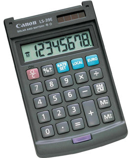 CANON Taschenrechner LS-39E 8-stellig schwarz