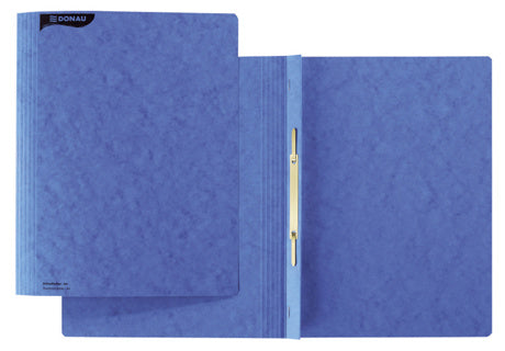 DONAU Schnellhefter 8650119 A4 Presspan 390 g/m² 245 x 320 mm blau