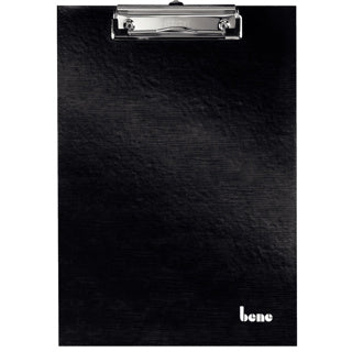 BENE Clipboard 2809 A4 mit Aufhängeöse und Metallklemme 222 x 314 mm schwarz