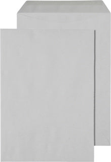 ÖKI Versandtasche Natur B4T/U100 250 Stück DIN B4 gummiert ohne Fenster 100g/m² grau