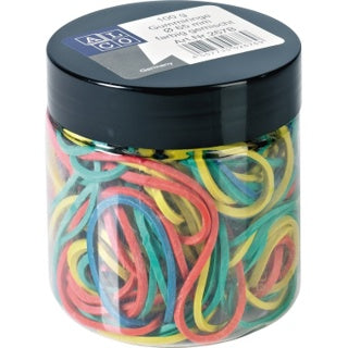 ALCO Gummiringe 267B inkl. Dose 100 g Ø 65 mm farbig sortiert