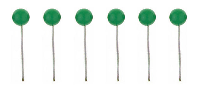 ALCO Landkartennadeln 617 100 Stück Ø 5 x 16 mm hellgrün