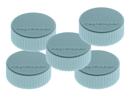 MAGNETOPLAN Magnete Discofix Magnum 34 mm 10 Stück blau