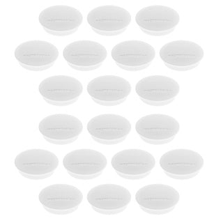 MAGNETOPLAN Magnete Discofix 34 mm 10 Stück weiß