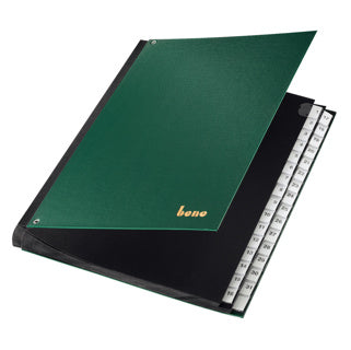 BENE Pultordner 75416 A4 31-teilig 1 - 31 PP grün