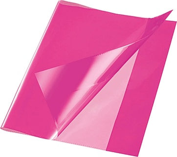Heftschoner Quart PP 150 µm glatt pink