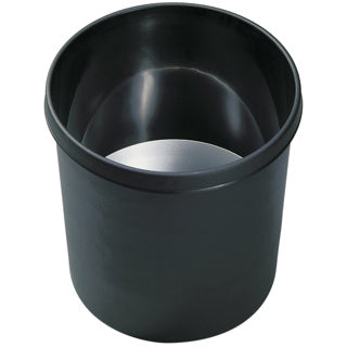 HELIT Papierkorb 6107895 12 Liter schwarz