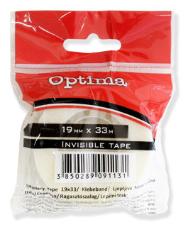 OPTIMA Klebeband 19 mm x 33 m transparent