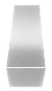 ALCO Buchstütze 4304 2 Stück Metall 120 x 140 x 145 mm weiß
