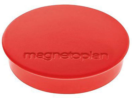 MAGNETOPLAN Magnet Discofix 30 mm 10 Stück rot