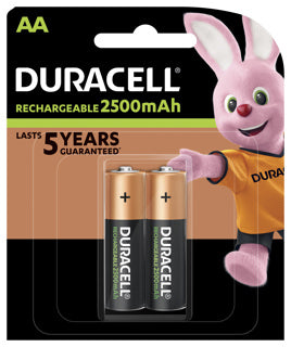 DURACELL Batterie Ultra wiederaufladbar AA 2 Stück