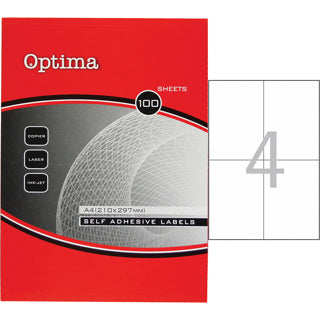 OPTIMA Etikett 32106 10.5 x 14.8 cm 100 Blatt