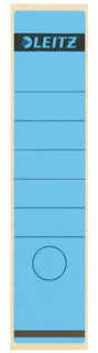 LEITZ Rückenschilder 1640 10 Stück lang/breit blau
