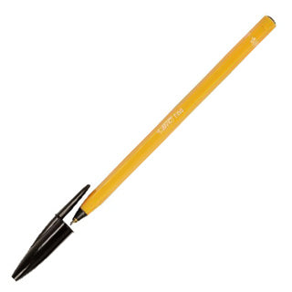 BIC Kugelschreiber Cristal Orange Original 0.3 mm F schwarz