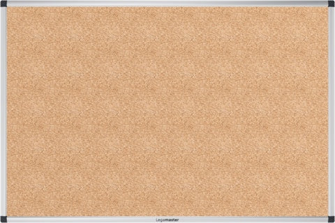 LEGAMASTER Korktafel mit Aluminiumrahmen 60 x 90 cm braun