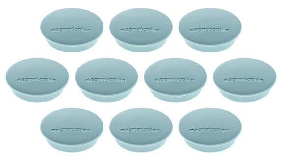 MAGNETOPLAN Magnet Discofix 30 mm 10 Stück blau